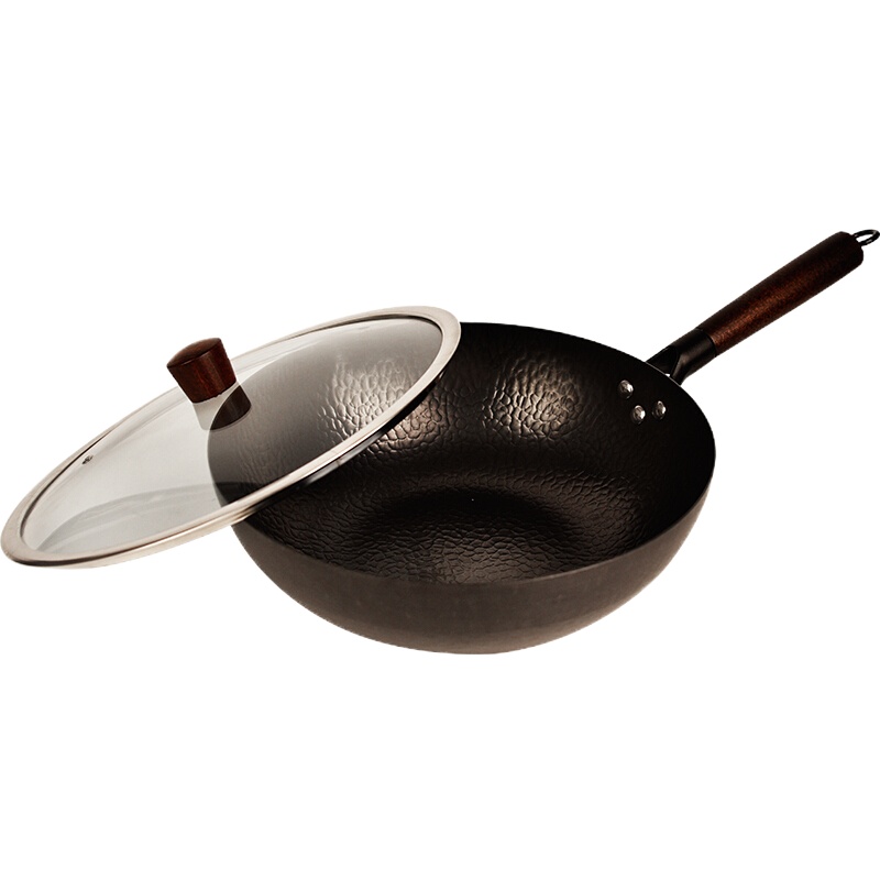 艾铂赫铁元素精铁炒锅32cm H1050