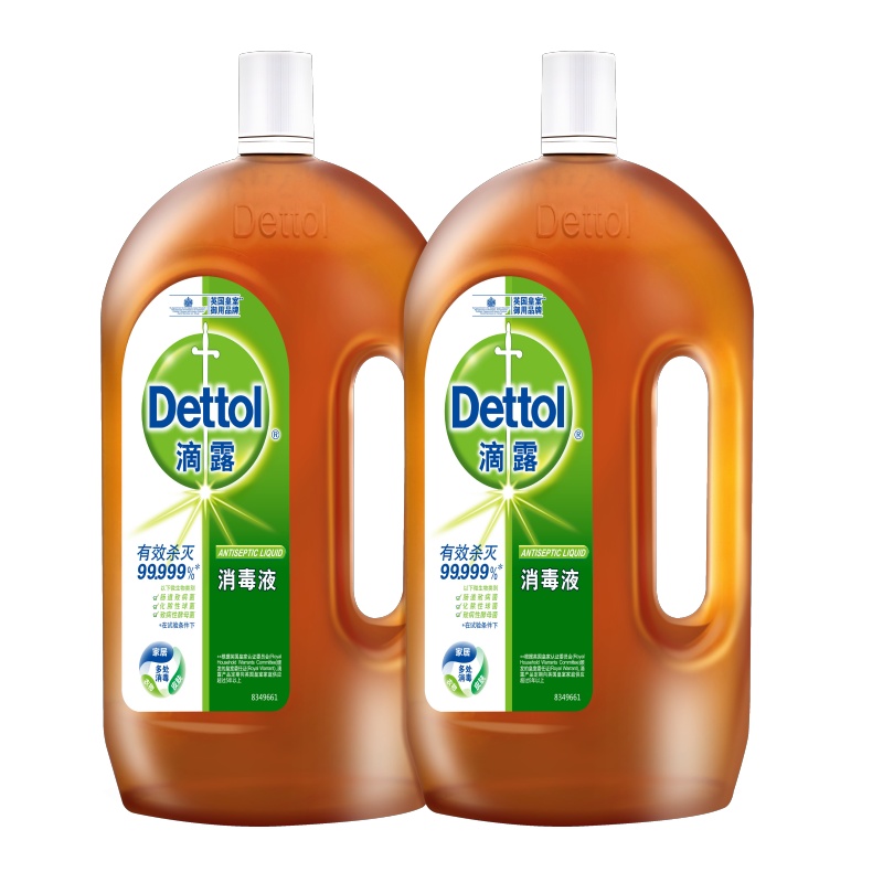 滴露消毒液1.8L+1.8L实惠装
