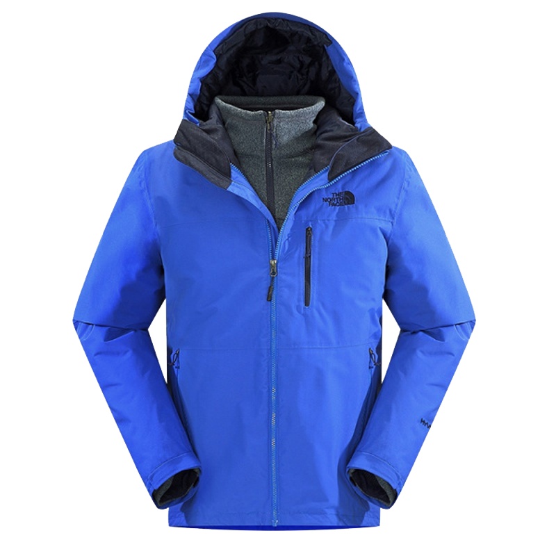 北面（TheNorthFace）户外男Hyvent保暖棉内胆三合一冲锋衣CUE7