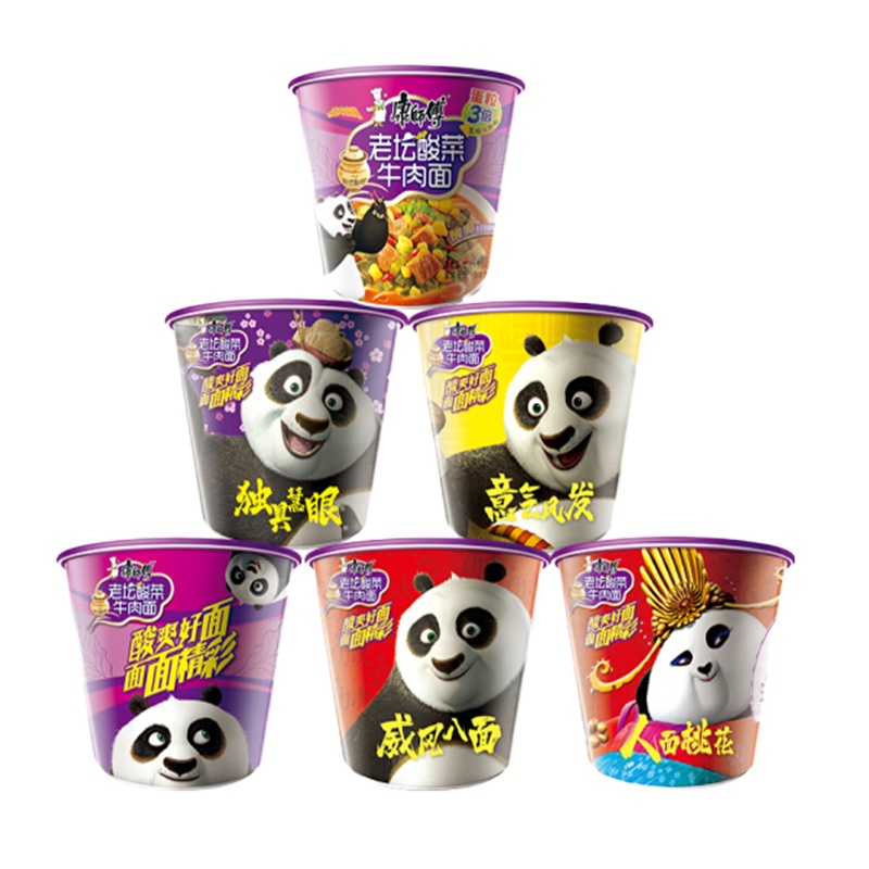 康师傅 老坛酸菜方便面 12桶/箱