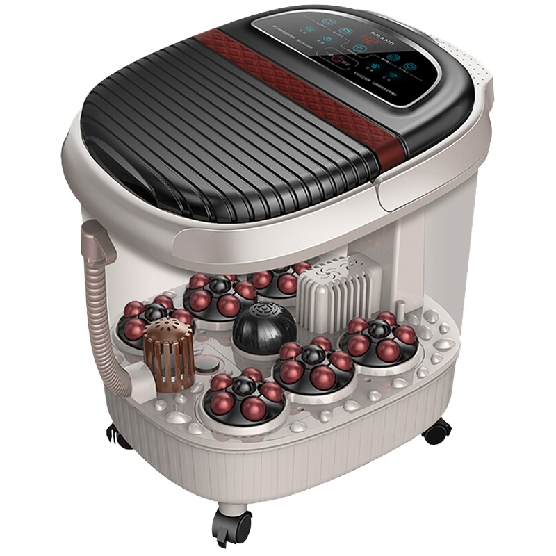 南极人(NanJiren)按摩器材足浴盆NBX6F50543自动电动按摩足底按摩泡脚盆泡脚桶智能遥控深桶加热恒温足浴盆