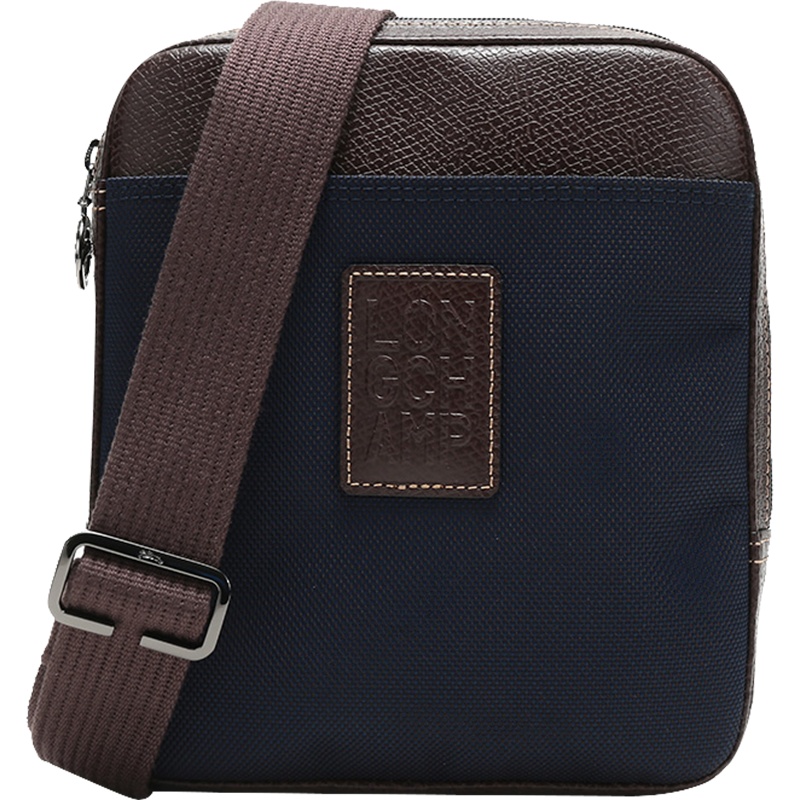 Longchamp 珑骧 男士BOXFORD系列织物配皮单肩包斜挎包 1712 080