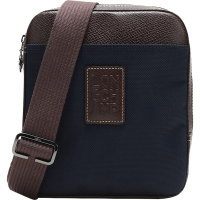 Longchamp 珑骧 男士BOXFORD系列织物配皮单肩包斜挎包 1712 080