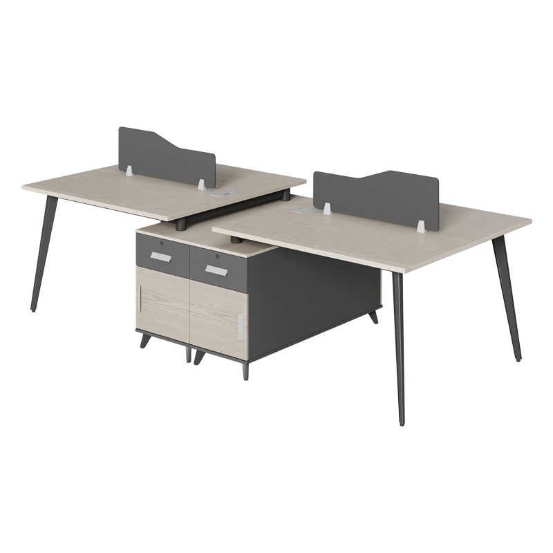 科朔 办公桌职员桌 员工桌 屏风办公桌 四人位 KS-16B2701