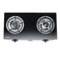迅达 2·N5-I燃气灶台式灶具钢化玻璃天然气灶双灶