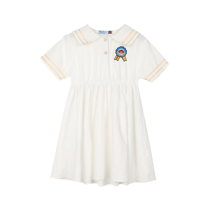 Paddington Bear帕丁顿熊夏季女童学院风小清新连衣