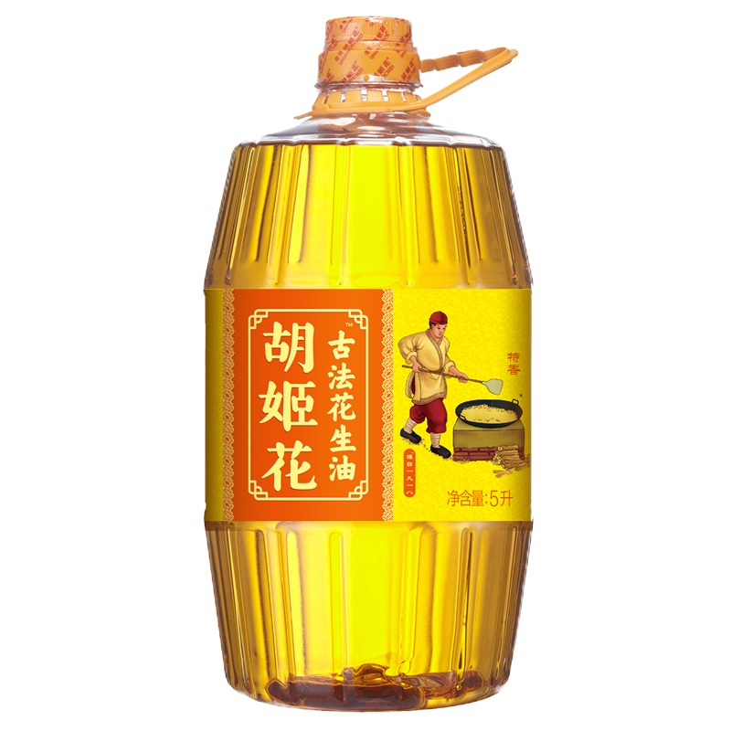 胡姬花古法花生油5L