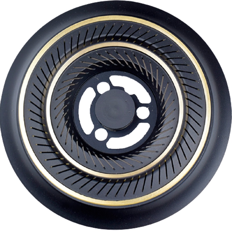 煤气灶阿斯卡利配件铜燃气灶火盖炉具灶头火芯100炉头嵌入式通用08x