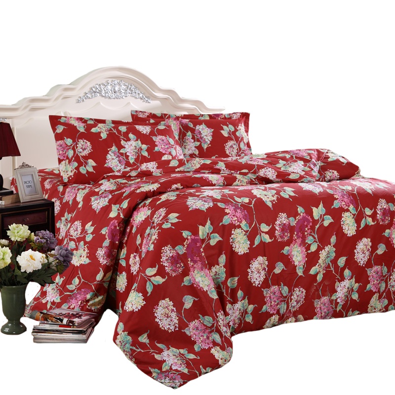 恒源祥全棉斜纹四件套蓝色经典200x230cm 1460432