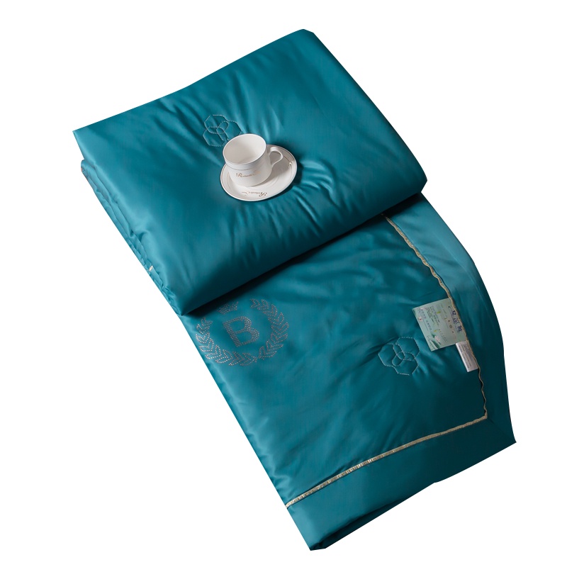 南极人天丝夏凉被可水洗机洗被烫钻双人家用单人宿舍夏天天空调间薄被子