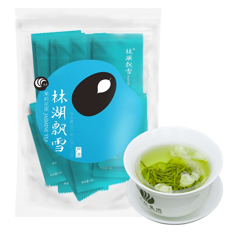 川红 茉莉花茶 浓香型袋装茶叶60g/袋