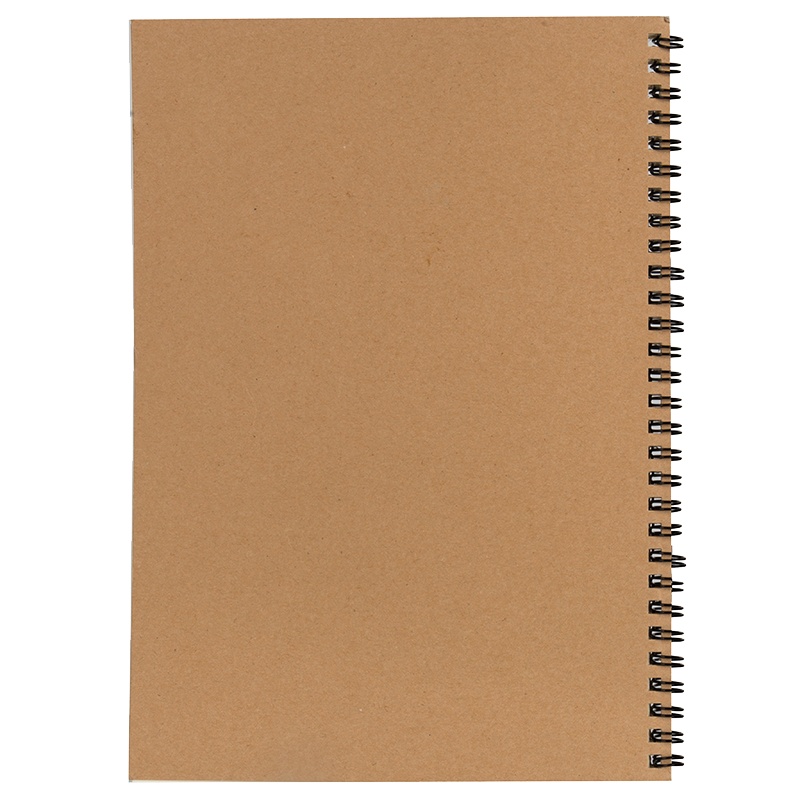 得力文具螺旋本笔记本子简约大学生A5加厚线圈本8本装韩国小清新记事本考研学生用日记本手账记事本LA560-06