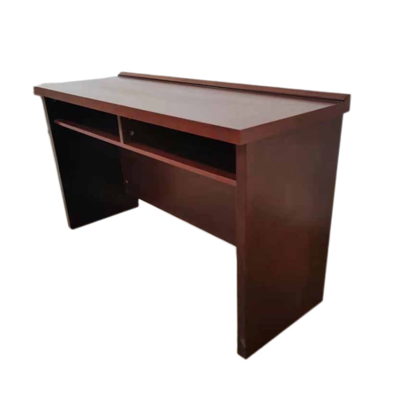 楚昌实木胡桃木色长条桌会议桌培训桌JCJJ-CTZ02规格1200*400*760