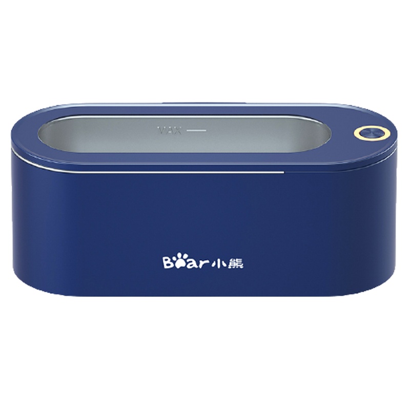 小熊(bear)超声波清洗机 眼镜清洗机 家用全自动便携 首饰手表清洗器 QXQ-A15U1蓝色