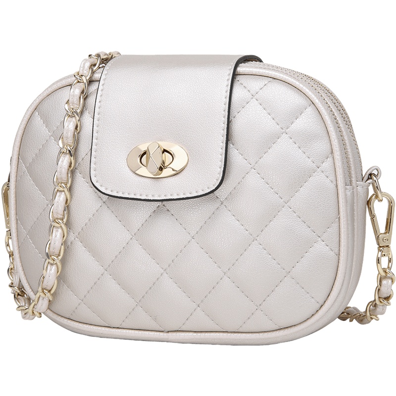 Viney小包包女包2020新款潮百搭真皮斜挎包链条包网红单肩腋下包