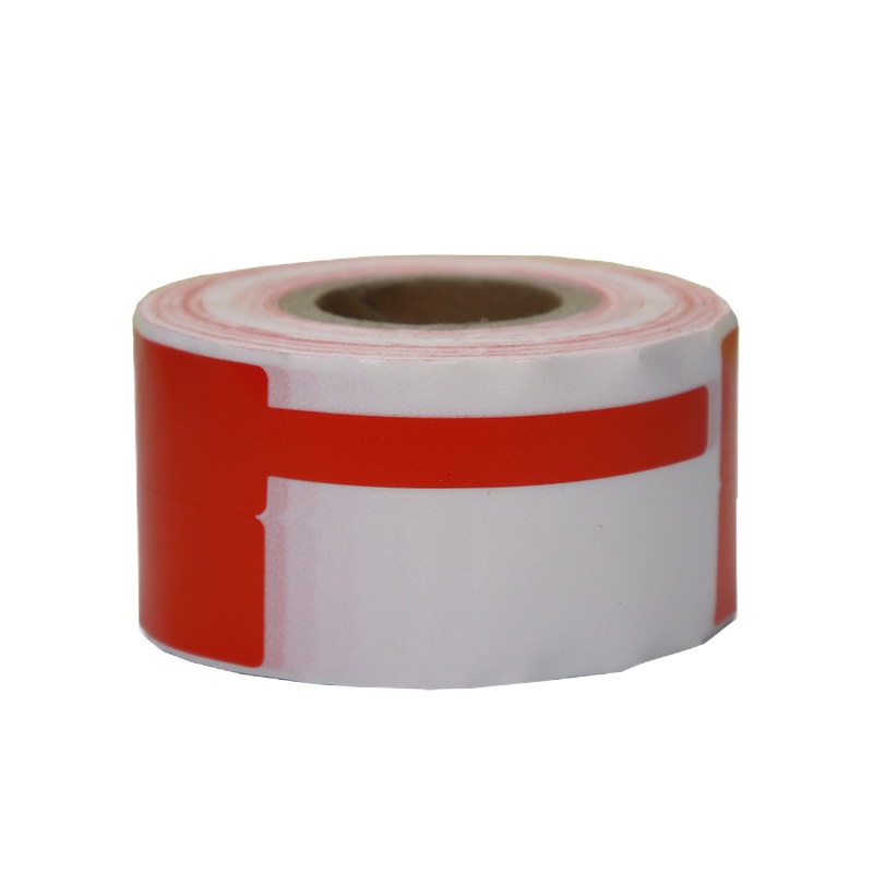 百刻 SF-03RD 线缆标签 30*45+50mm 150张/卷 红色