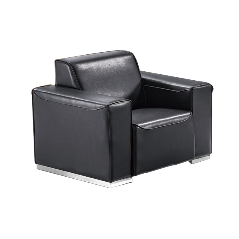 科朔 沙发 办公接待沙发商务沙发 牛皮单人位 XTD8611N