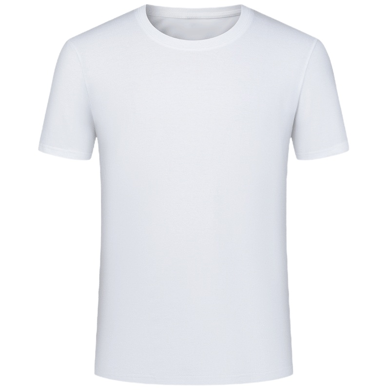 培罗蒙(Baromon) 男士纯棉短袖t恤夏季圆领黑白棉体恤T纯色上衣服打底衫男装 T21601