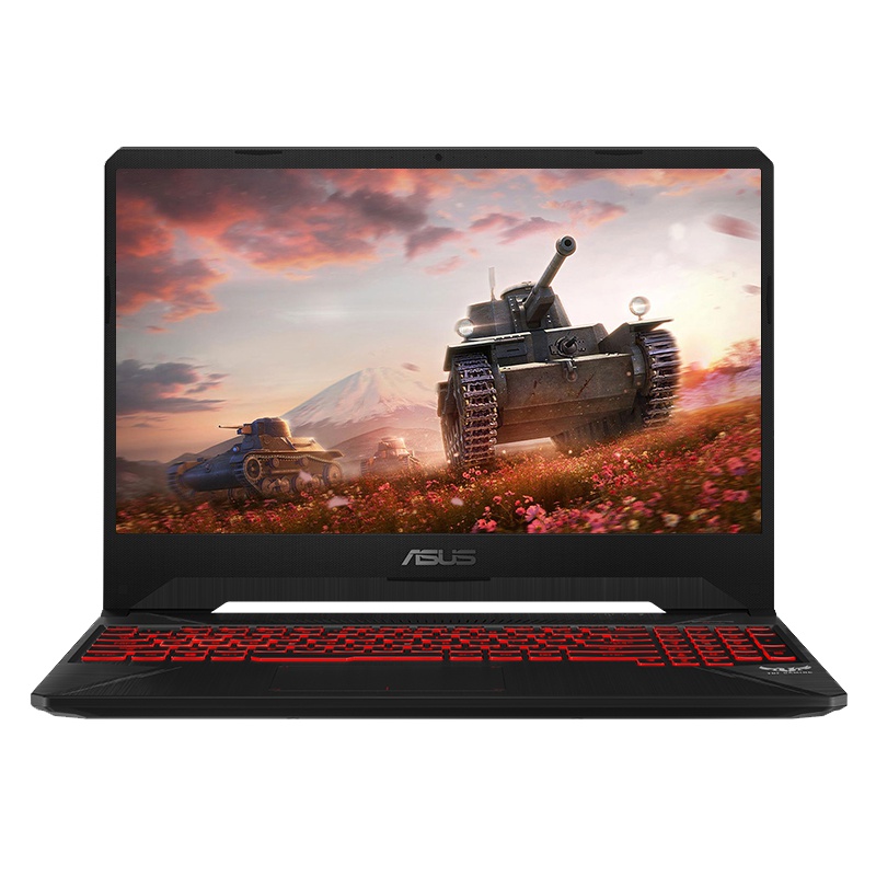 华硕(ASUS)飞行堡垒6 FX86FE8300 15.6英寸游戏本学生笔记本电脑 i5-8300H 8G 1TB+128GB GTX1050Ti-4G 火陨/经典/两色可选定制