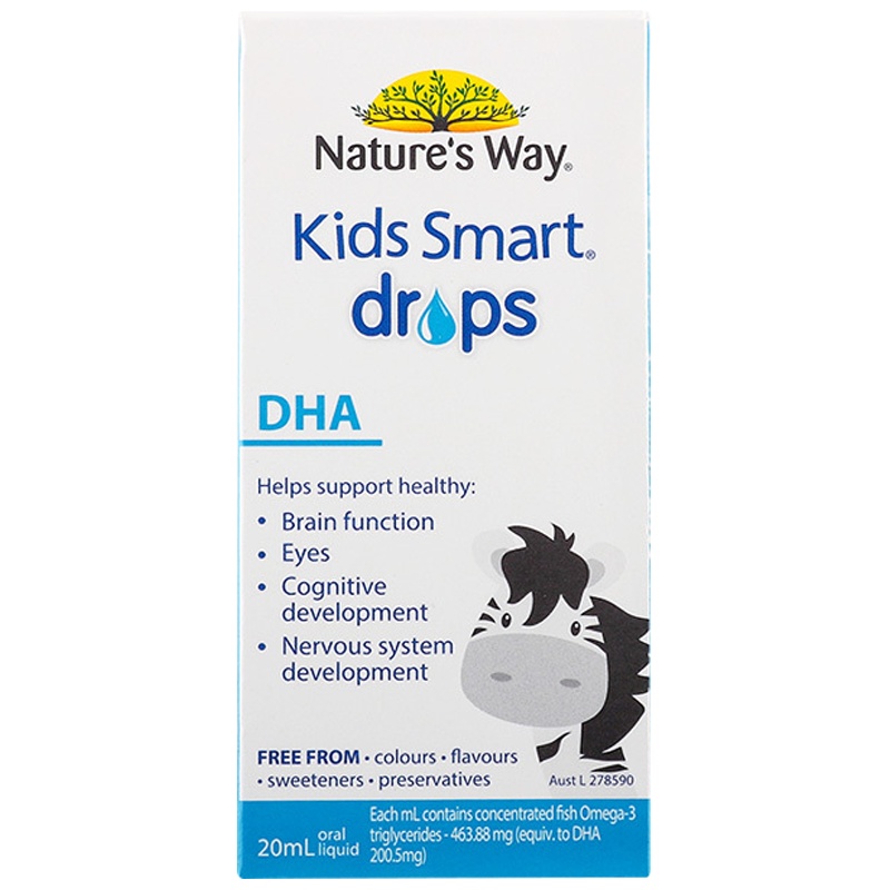 Nature's way 佳思敏婴儿DHA滴剂 20毫升/瓶[聪明智慧每一滴]