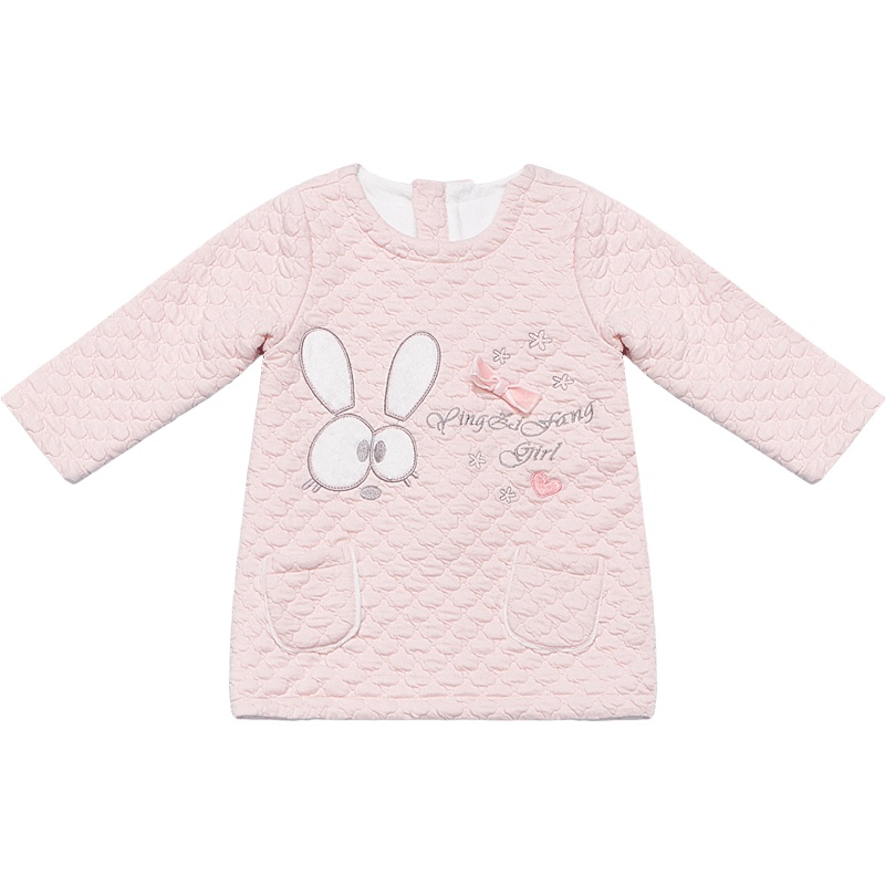 婴姿坊童装女童冬装卫衣儿童长袖外套中小童冬款宝宝打底衫女孩休闲童装上衣