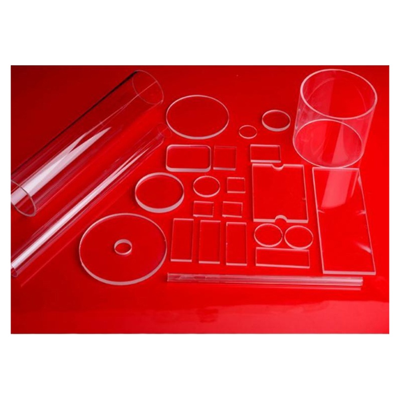 石英玻璃管透明耐高温玻璃试管石