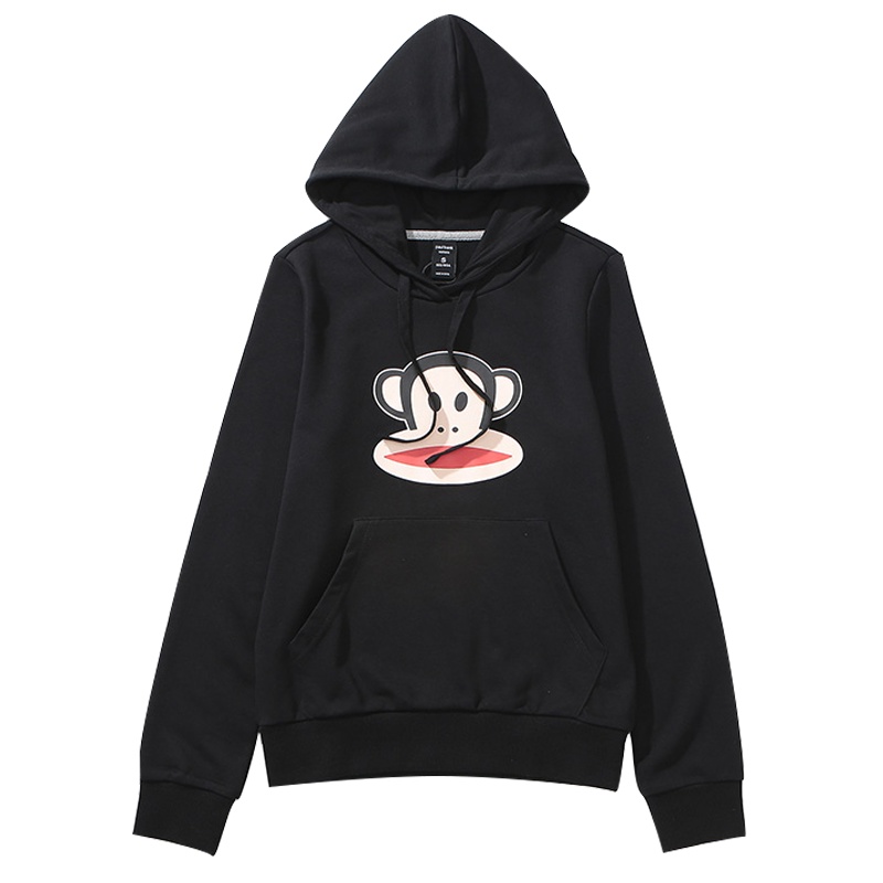 大嘴猴春秋季卫衣新款女士连帽套头外套宽松长袖帽衫潮