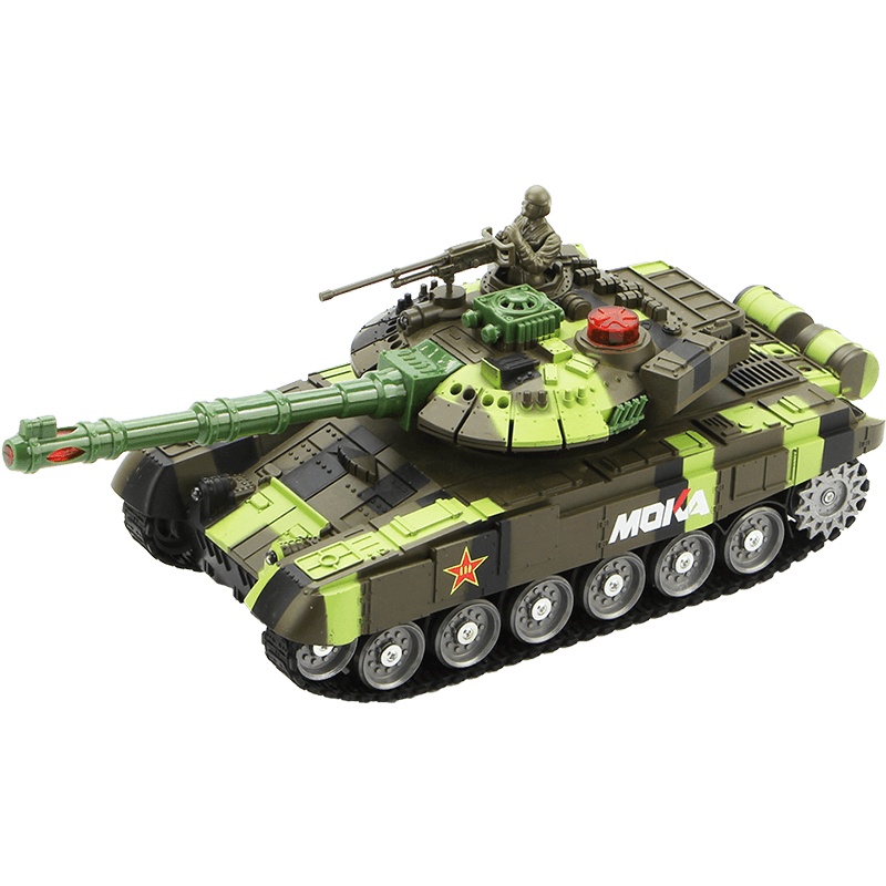 星域传奇 超大号遥控坦克履带式可发射开炮对战充电动越野汽车儿童男孩玩具生日寒暑假礼物