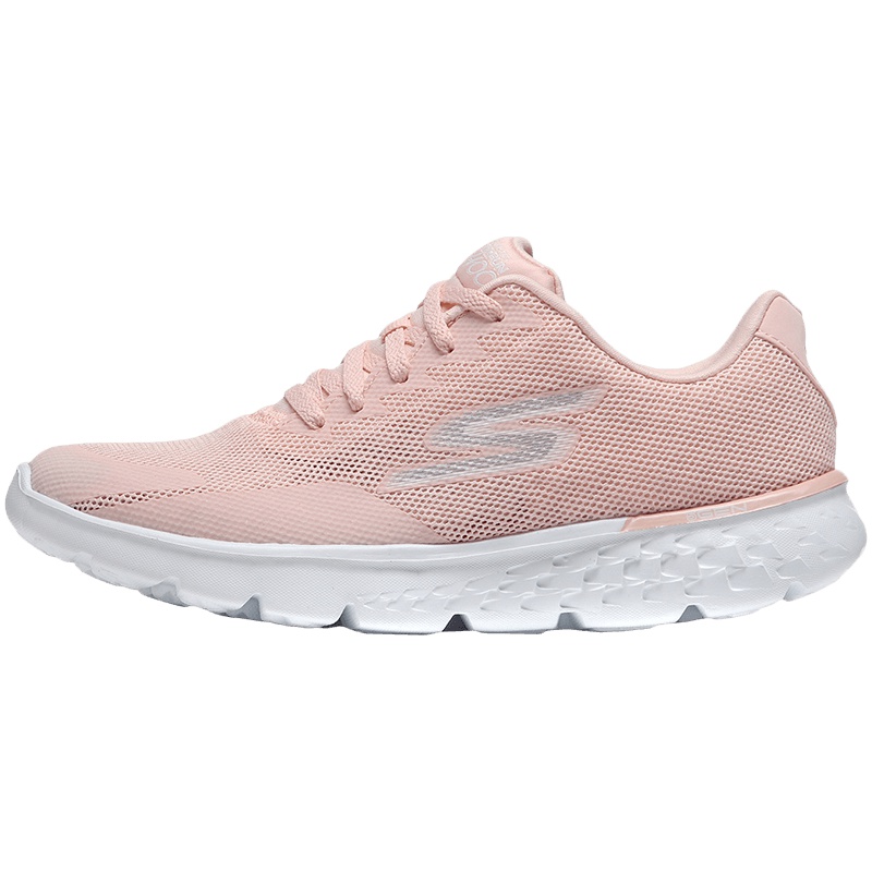 Skechers斯凯奇女跑步鞋GO RUN 400透气网布运动鞋15299 15299/BKW黑色+白色
