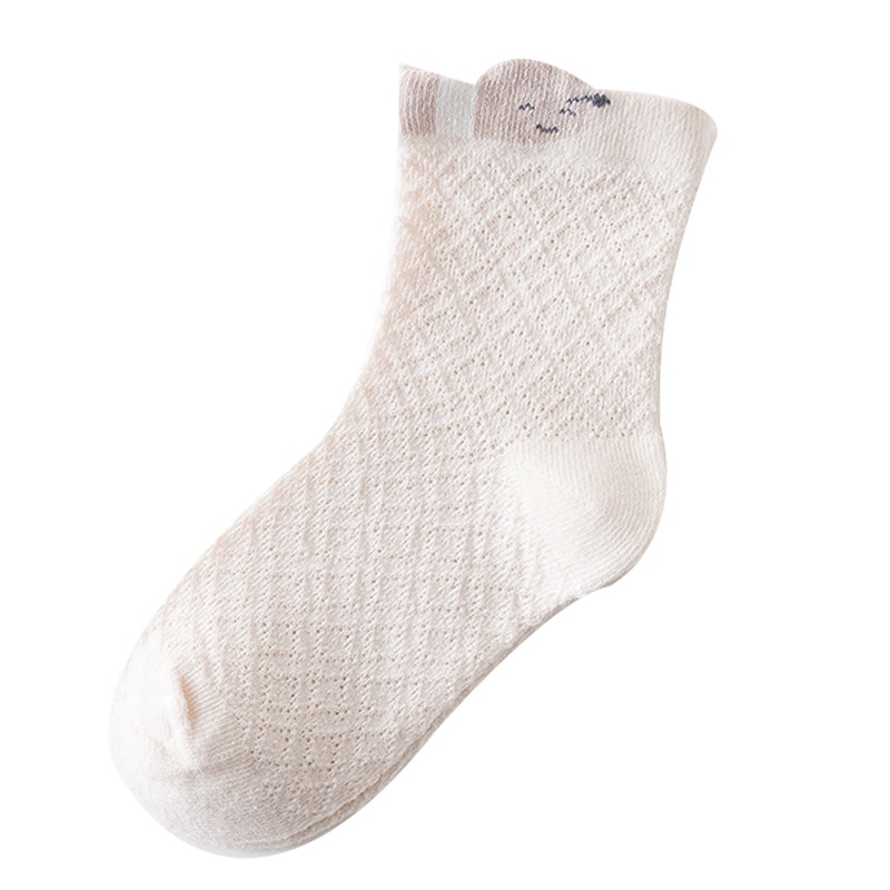 浦斯力彩棉儿童长筒防蚊袜2双装 防蚊透气防臭除汗