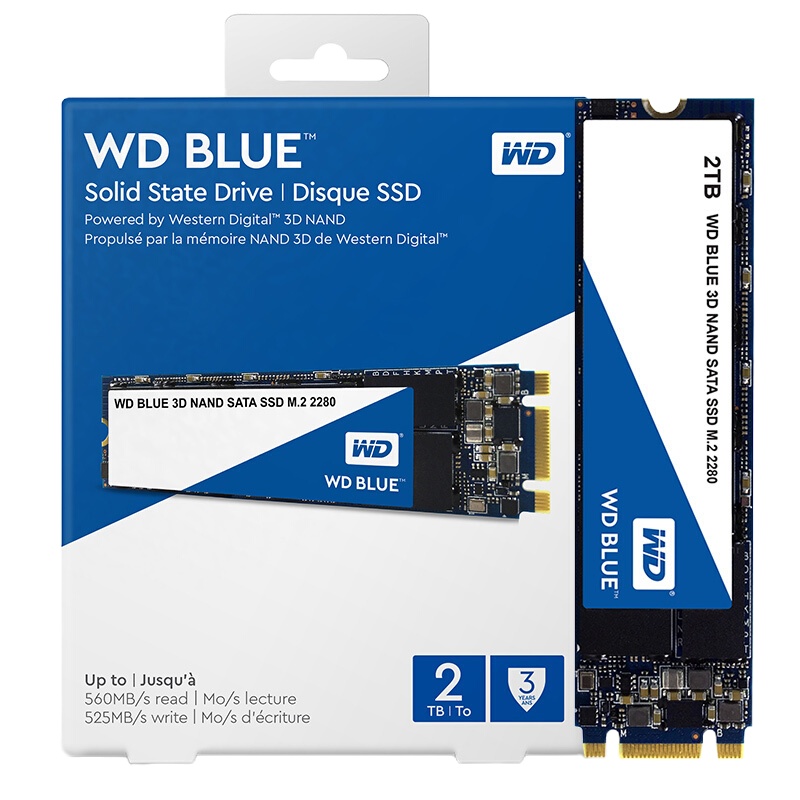 西部数据(WD)2T SSD固态硬盘(停用)