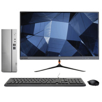 联想(Lenovo) 天逸510SPro-14 21.5寸台式机电脑 (i3-10100 4G 1t 集成 )