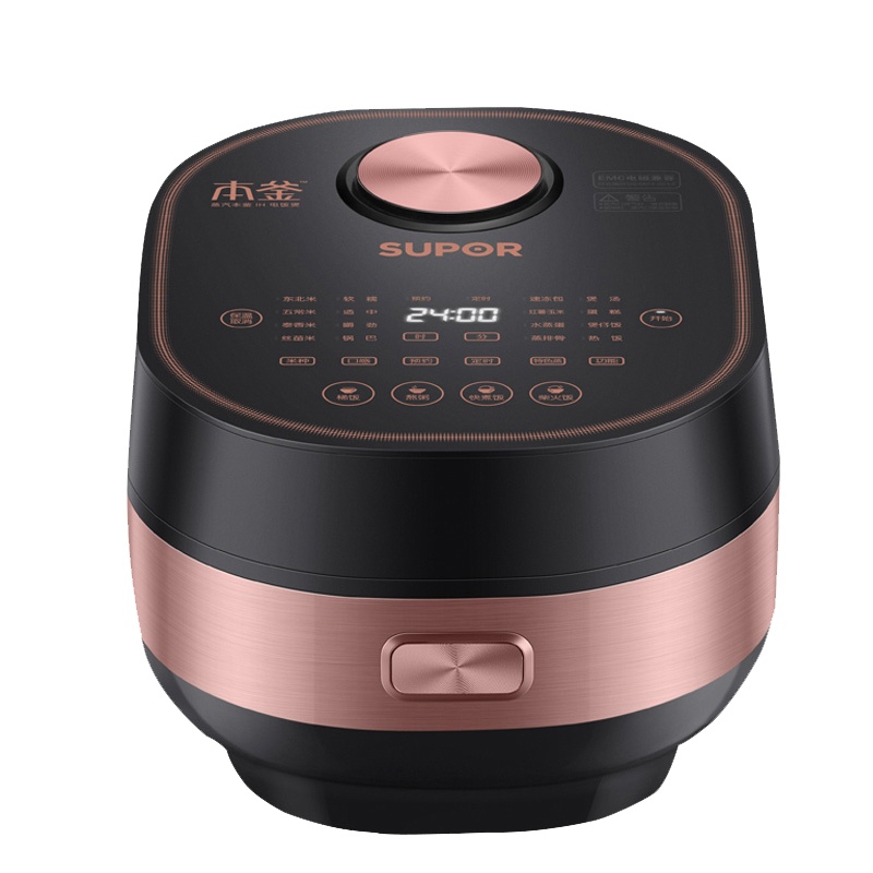 苏泊尔(SUPOR) 电饭煲CFXB40HC29-166 4L 精铁本釜进口不粘涂层陶晶内胆 IH电磁加热 多功能电饭锅