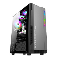 世纪之星 i7级六核至强E5 2620/AMD Radein 游戏独显/8GB内存/256GB固态硬盘 SSD 家用办公商务设计LOL 游戏电脑台式机 组装电脑 台式电脑 电脑主机