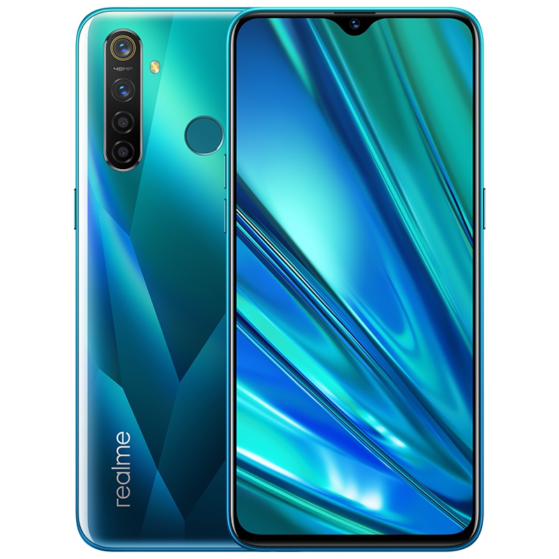 realme 真我Q 4GB+64GB 光钻绿 骁龙712 索尼4800万四摄 20W VOOC闪充 全网通双卡双待 正品智能手机 realme Q