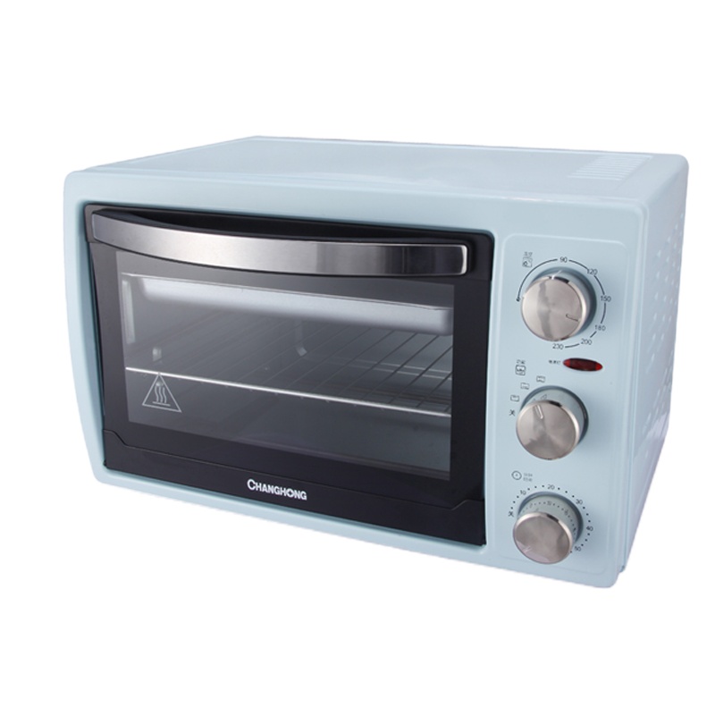 长虹电烤箱KX20-F1 20L超大容量90-230℃可控温度6档功率