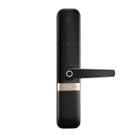 必达智能锁 一握开新品I7指纹锁家用防盗门电子门锁全自动密码锁