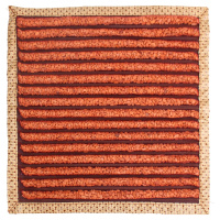 爱罗威【山楂籽汽车坐垫米色单片】夏季凉垫无靠背单个驾驶座透气坐垫免绑通用座垫