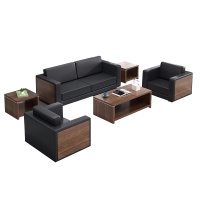 欧宝美办公沙发会客沙发接待沙发时尚简约商务沙发办公沙发组合 DX