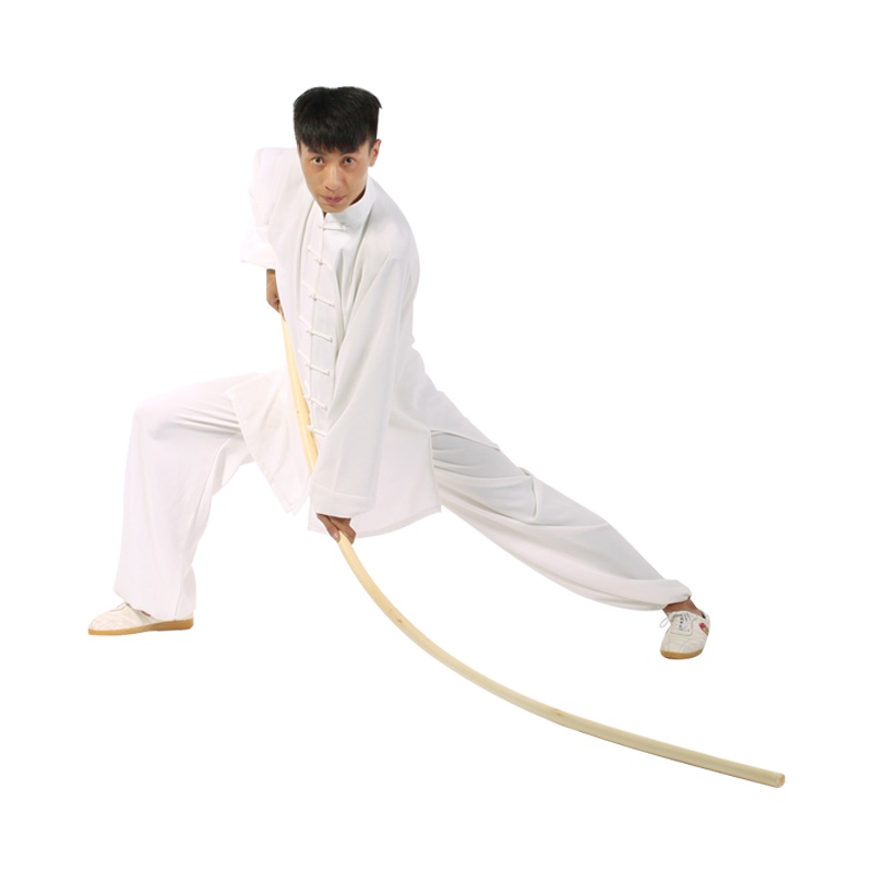 武术棍白蜡杆太极 棍 金箍棒棍子木棍防身棍少林齐眉棍武术械H 长1.6米、粗2.8厘米