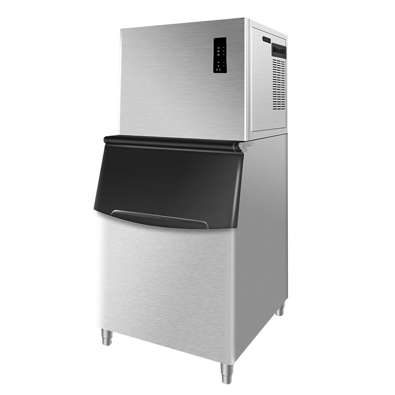 东贝月牙形制冰机 300冰格商用 ZBY160全自动 日产量160KG月牙大型分体商用 奶茶店大型酒店月牙冰块机