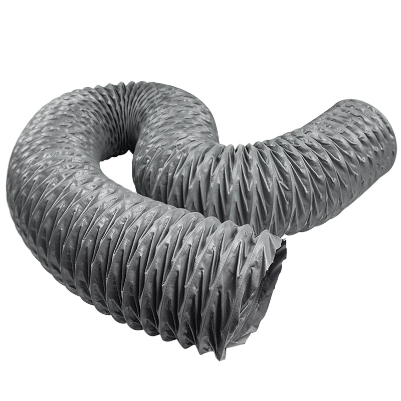 企购优品 风管火耐高温排气扇排烟管道钢丝伸缩软管排风新风通风管 15CM*9m 单支装