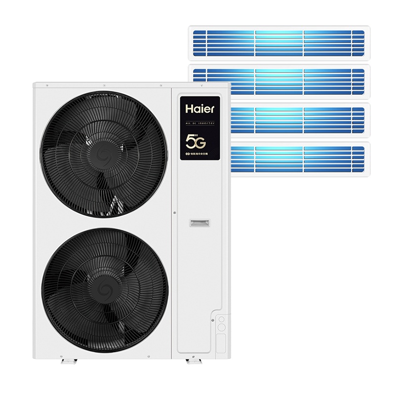 海尔(Haier)御家系列6匹一拖四全直流变频家用中央空调小多联自清洁5G物联网一级能效RFC140MXSCVD(G)