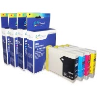 e代经典 960墨盒4色套装 兄弟DCP-130C 135C 150C 155C 157C
