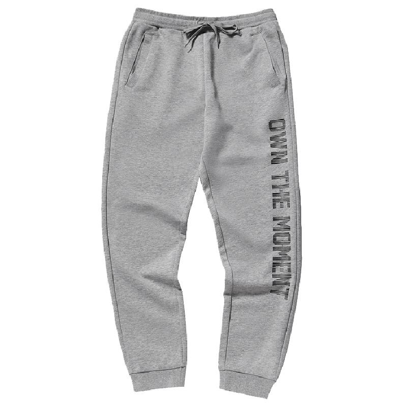 李宁 运动生活系列 男款运动裤AKLM295 透气收口卫裤