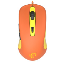斗鱼(DOUYU.COM)DMG-110橙黄色 游戏鼠标 有线鼠标 斗鱼(DOUYU.CO 有线电竞吃鸡 压枪FPS鼠标