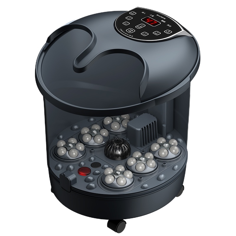 妙绝伦足浴盆泡脚桶全自动电动加热家用小型按摩恒温足疗洗脚盆