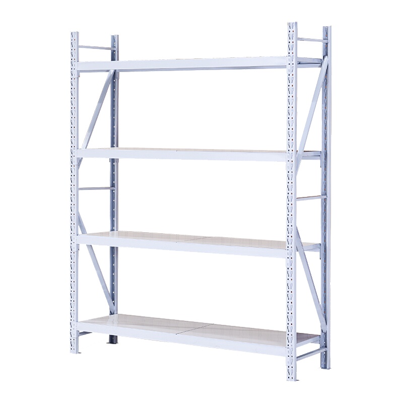 欧宝美架仓储货架家用置物架储物架展示架承重100kg/1层主架1200*500*2000mm四层