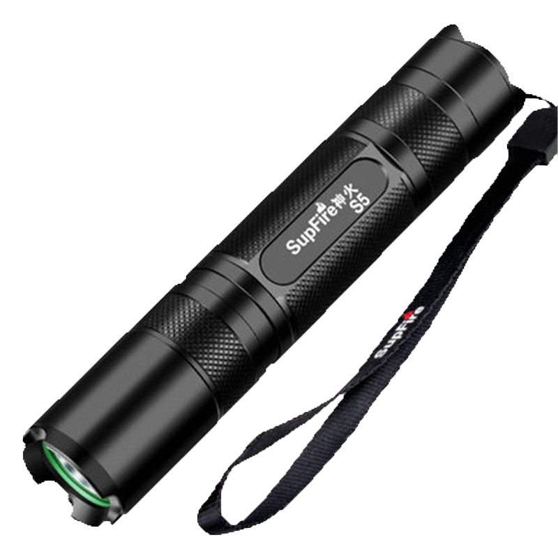 SupFire神火强光手电筒 S5迷你LED手电套装 微型迷你充电超亮远射 便捷户外骑行防水led强光手电