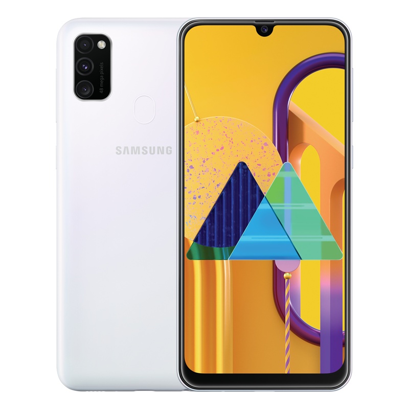 三星 Galaxy M30s 6GB+128GB 青涩白 全面屏4800万后置三摄大容量电池  移动联通电信全网通4G手机